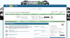 Desktop Screenshot of explorertalk.com